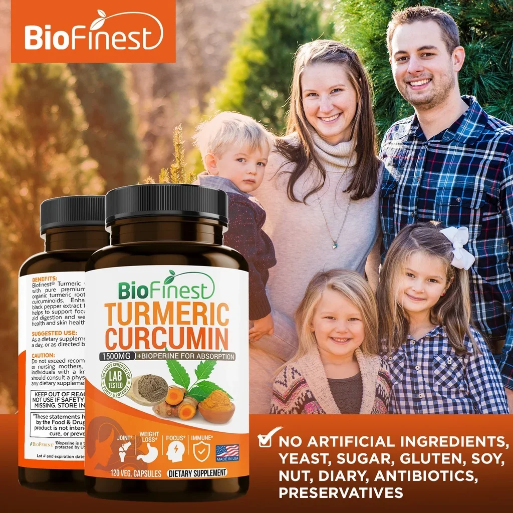 Biofinest Curcumin 1500 Mg 95% - Turmeric Curcumin Capsule ulasan dan harga