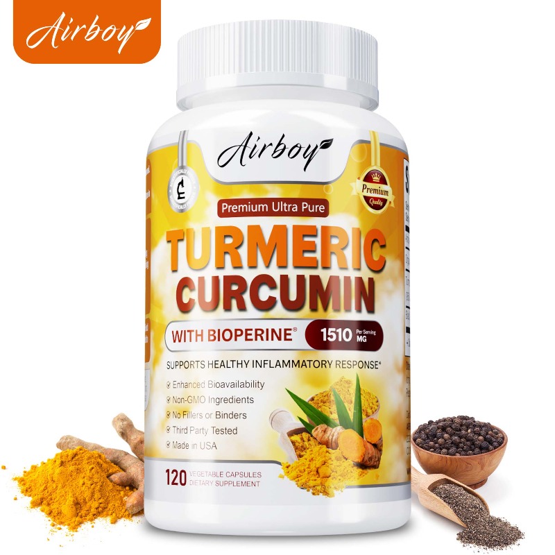 Turmeric Curcumin Capsules - P - Turmeric Curcumin Capsule ulasan dan harga