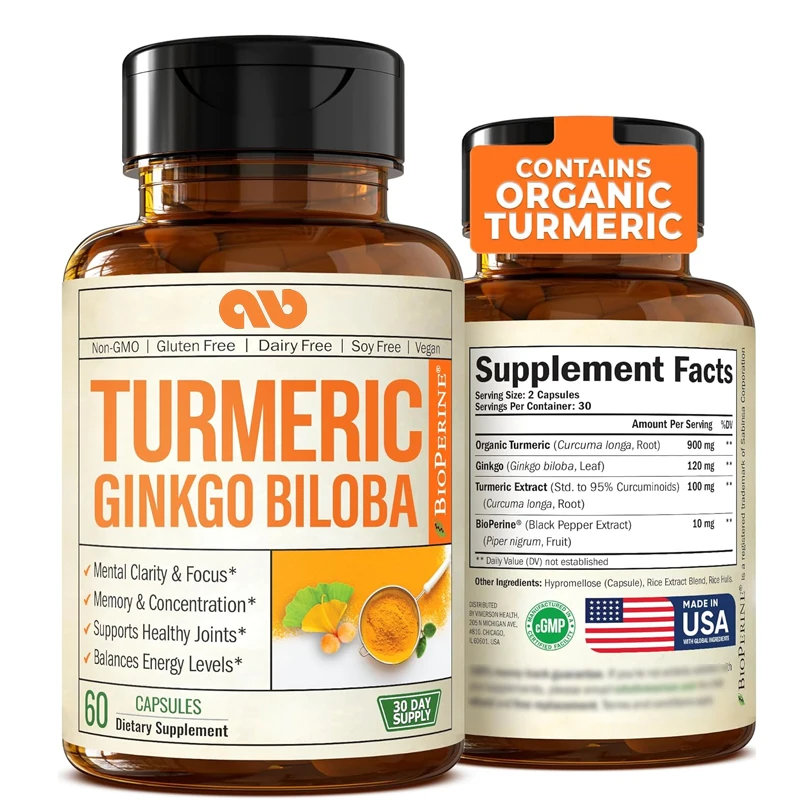 Organic Turmeric Curcumin Supp - Turmeric Curcumin Capsule ulasan dan harga
