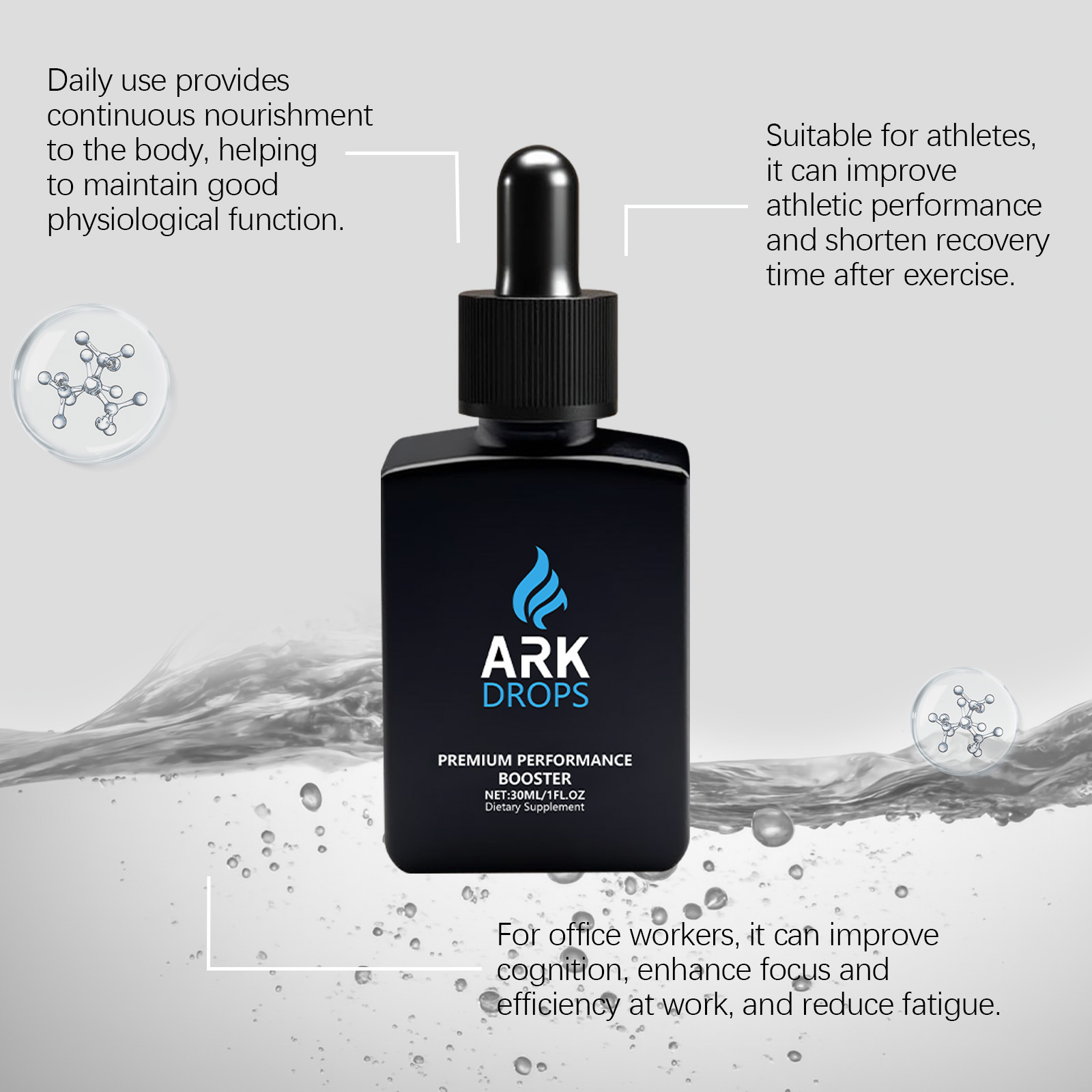 Body Care Drops Supplement Nut - Nutrition Of Fitness ulasan dan harga