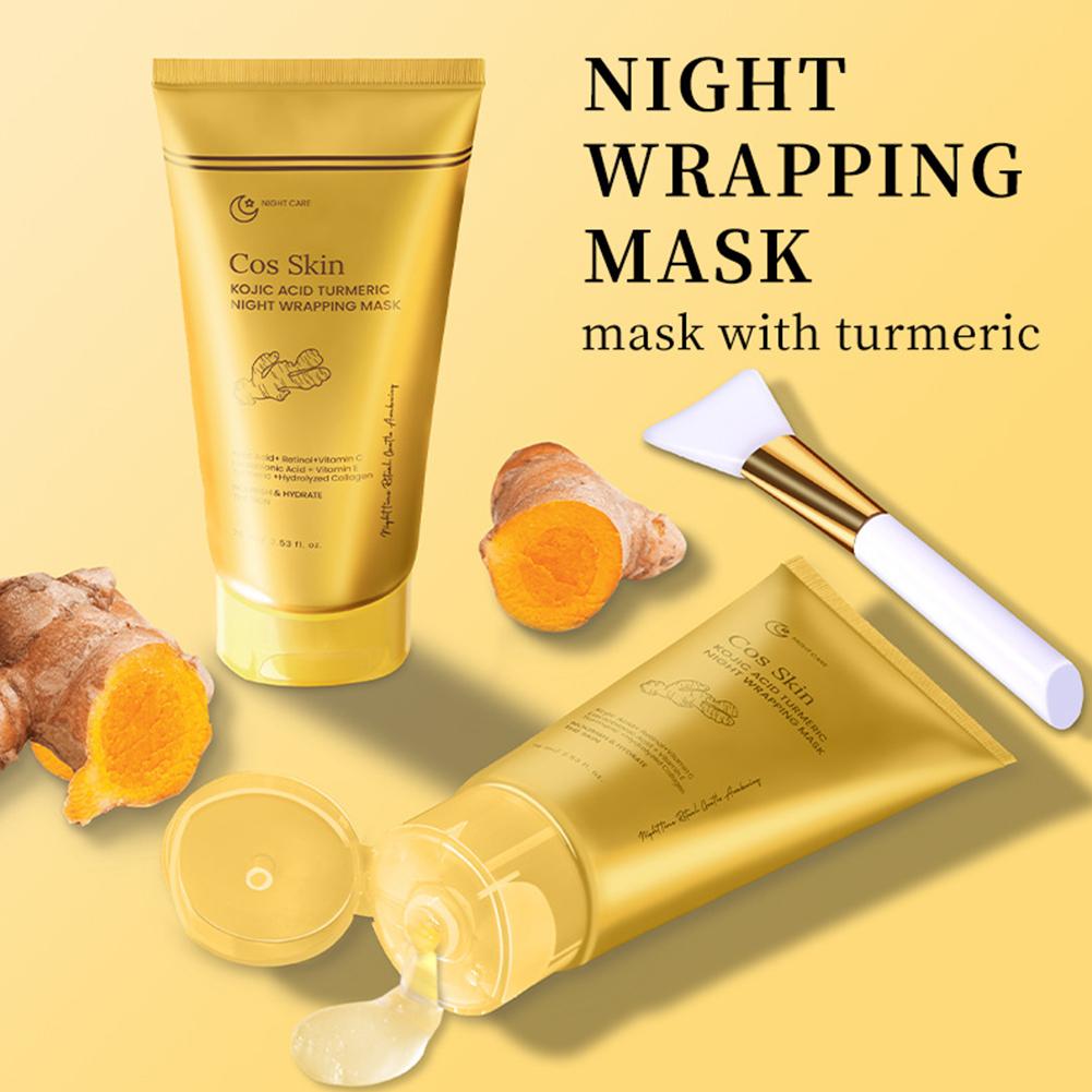 Kojic Acid Turmeric Wrapping P - Turmeric Curcumin Capsule ulasan dan harga