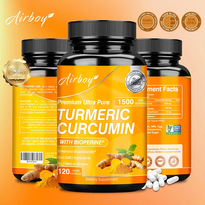 Turmeric Curcumin Capsules - H - Turmeric Curcumin Capsule ulasan dan harga