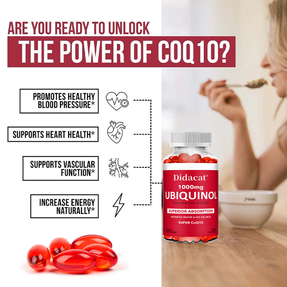 Ubiquinol CoQ10 1000mg Softgel - Coq10 Ubiquinol Softgel ulasan dan harga