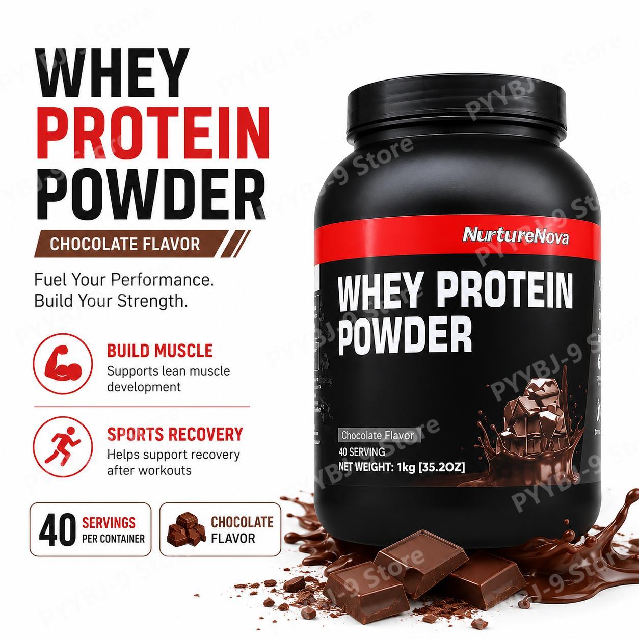 NurtureNova Whey Protein Powde - Nutrition Of Fitness ulasan dan harga