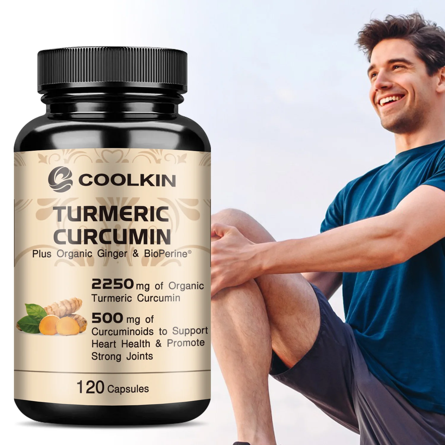 Turmeric Curcumin - with 95% C - Turmeric Curcumin Capsule ulasan dan harga