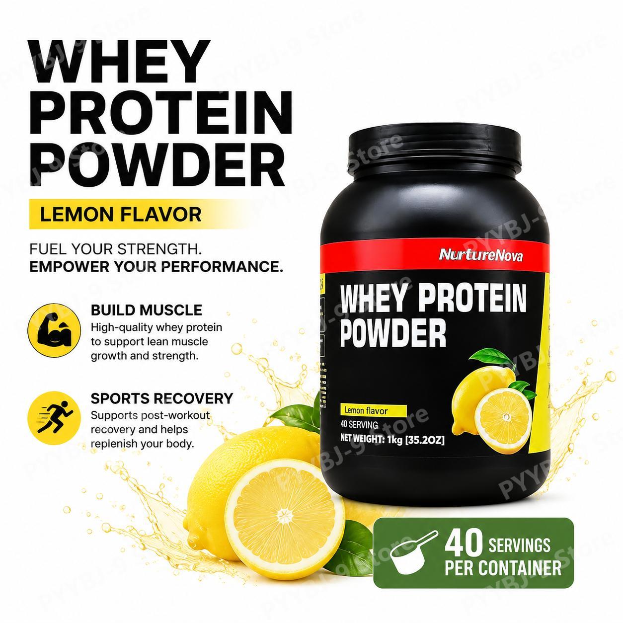 NurtureNova Whey Protein Powde - Nutrition Of Fitness ulasan dan harga