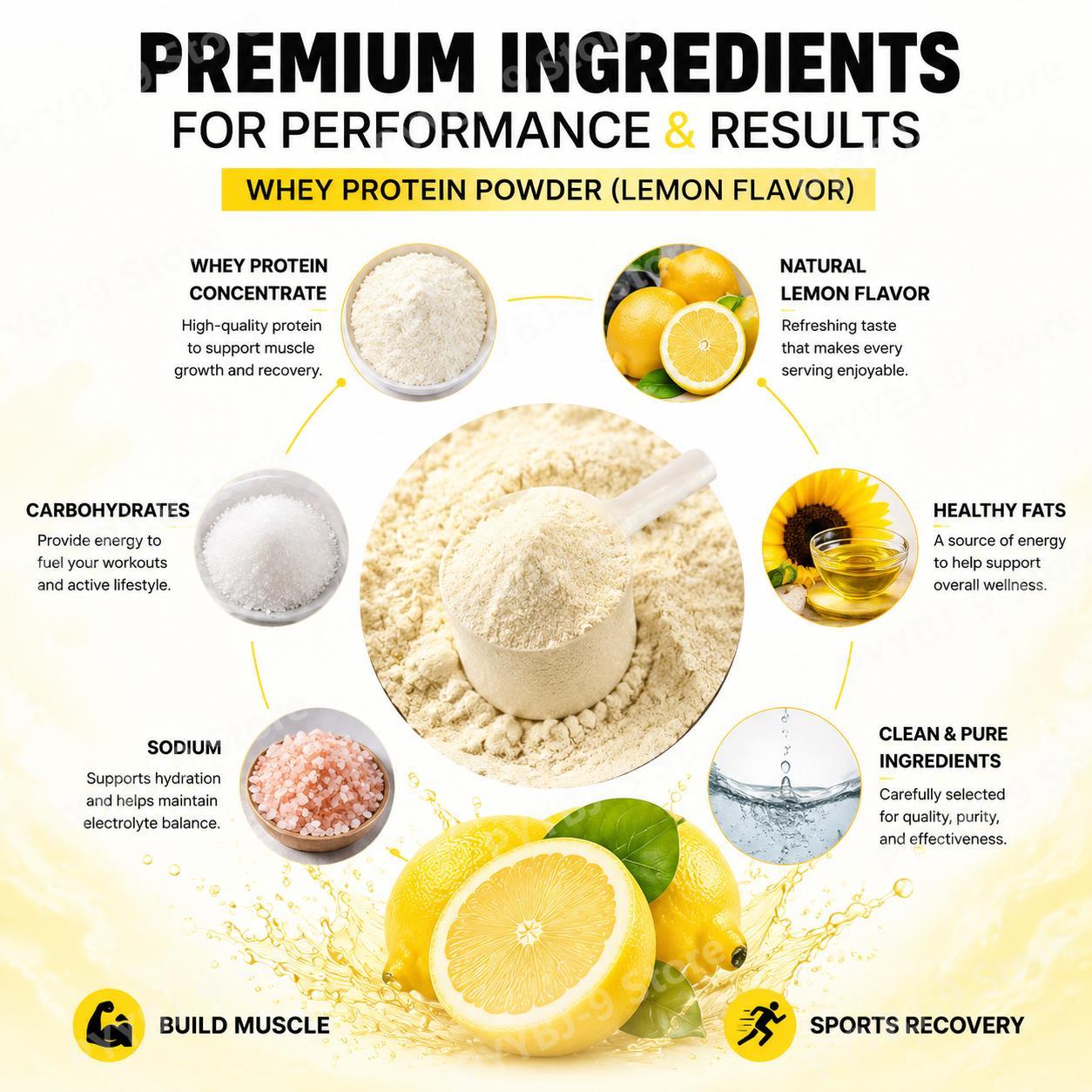 NurtureNova Whey Protein Powde - Nutrition Of Fitness ulasan dan harga