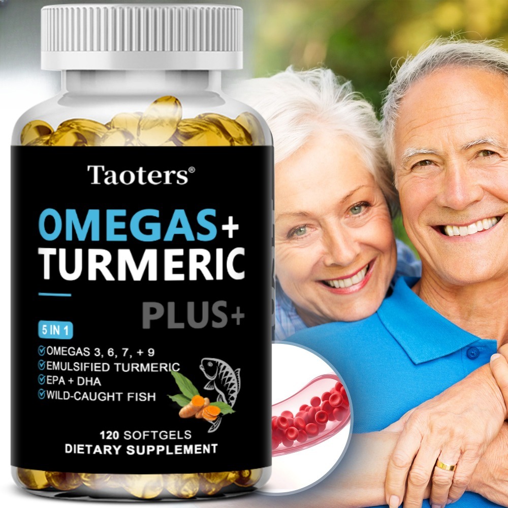 Omega 3 6 9 Supplement Plus -  - Turmeric Curcumin Capsule ulasan dan harga