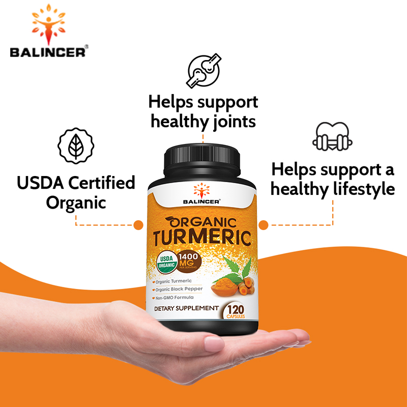 Organic Turmeric with Black Pe - Turmeric Curcumin Capsule ulasan dan harga