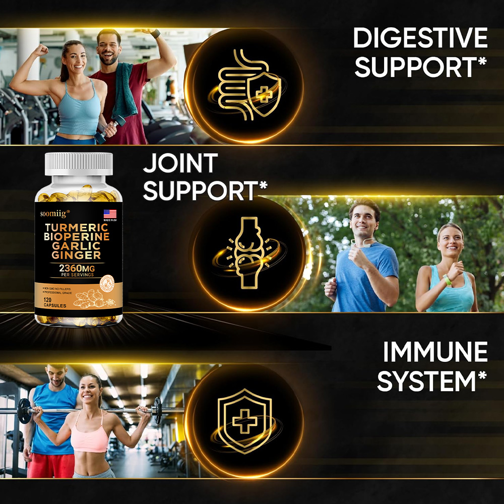 Turmeric Ginger Supplement wit - Turmeric Curcumin Capsule ulasan dan harga
