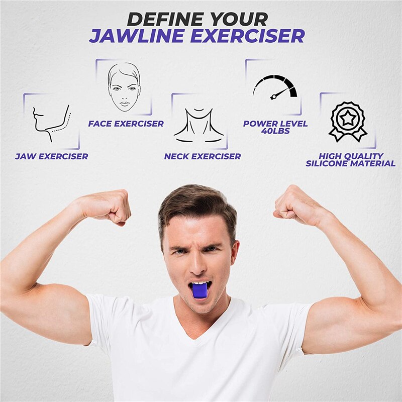 Jawline Exerciser Facial Jaw M - Nutrition And Fitness ulasan dan harga
